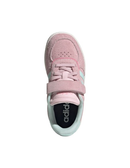 Adidas Breaknet Sleek pink and mint kids' shoes JS0136