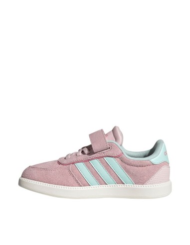 Adidas Breaknet Sleek pink and mint kids' shoes JS0136