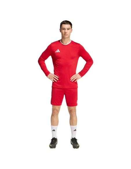 adidas Entrada 26 Long Sleeve Jersey Men's TShirt Red KF5847