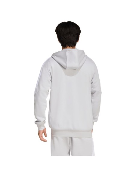 Men's adidas Tiro 26 League Sweat Full Zip Hoody Gray KF3319