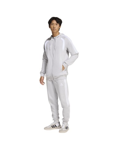 Men's adidas Tiro 26 League Sweat Full Zip Hoody Gray KF3319