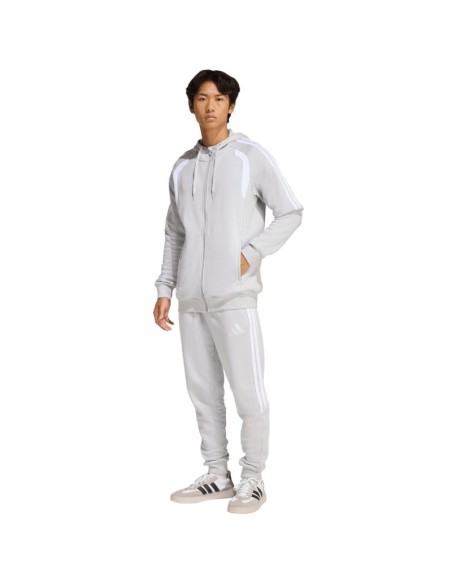 Men's adidas Tiro 26 League Sweat Full Zip Hoody Gray KF3319