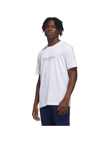 Men's adidas Color Connect Graphic Tshirt white JZ7546