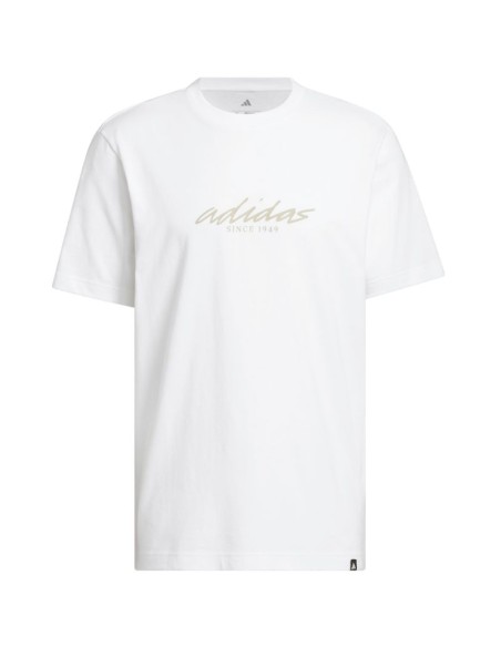 Men's adidas Color Connect Graphic Tshirt white JZ7546