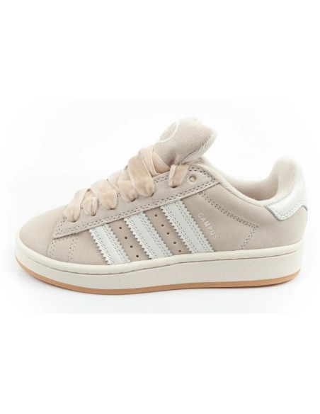 Adidas women's sports shoes Campus 00s leather sneakers beige