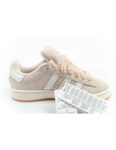 Adidas women's sports shoes Campus 00s leather sneakers beige