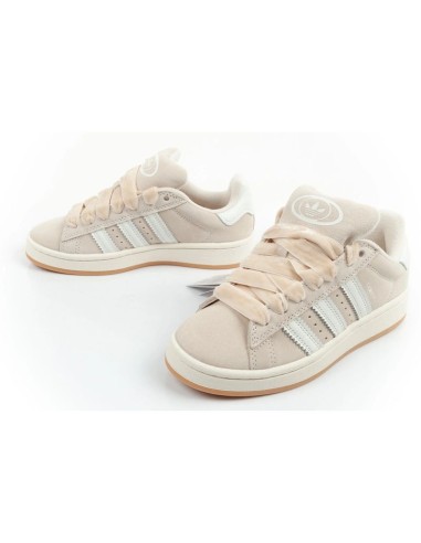Adidas women's sports shoes Campus 00s leather sneakers beige