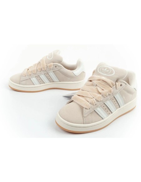 Adidas women's sports shoes Campus 00s leather sneakers beige