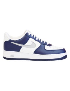 Nike Air Force 1 '07 Low Men's Shoes White Navy Grey DV3501400