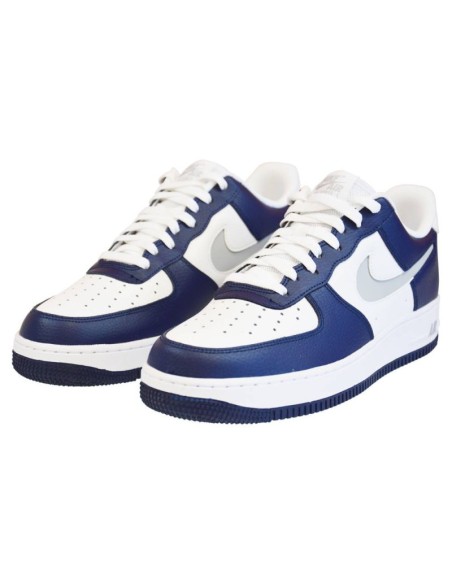 Nike Air Force 1 '07 Low Men's Shoes White Navy Grey DV3501400