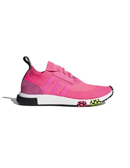 Adidas NMD Racer Primeknit Solar Pink Men's Sports Shoes CQ2442