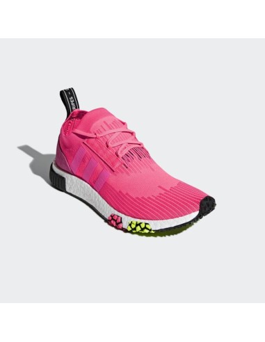 Adidas NMD Racer Primeknit Solar Pink Men's Sports Shoes CQ2442