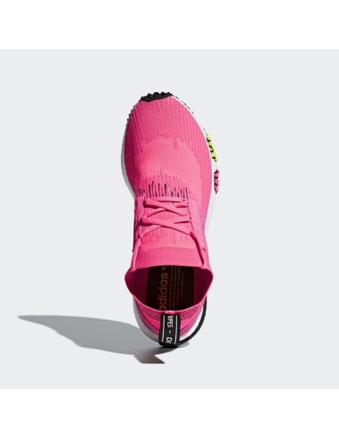Adidas NMD Racer Primeknit Solar Pink Men's Sports Shoes CQ2442