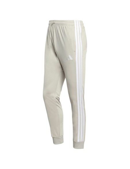 Men's adidas 3Stripes Tricot Regular Tapered Pants Beige JY7721