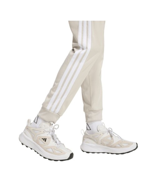 Men's adidas 3Stripes Tricot Regular Tapered Pants Beige JY7721