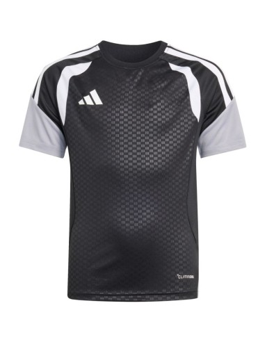 adidas Tiro 26 Competition Training Kids TShirt Black and Gray KA7599
