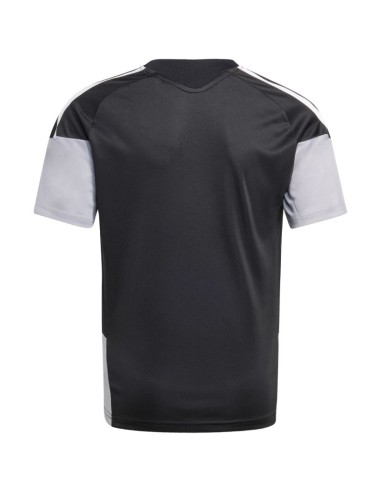 adidas Tiro 26 Competition Training Kids TShirt Black and Gray KA7599