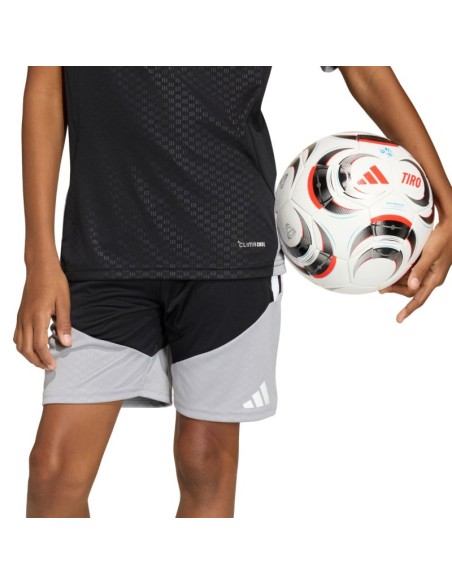 adidas Tiro 26 Competition Training Kids TShirt Black and Gray KA7599