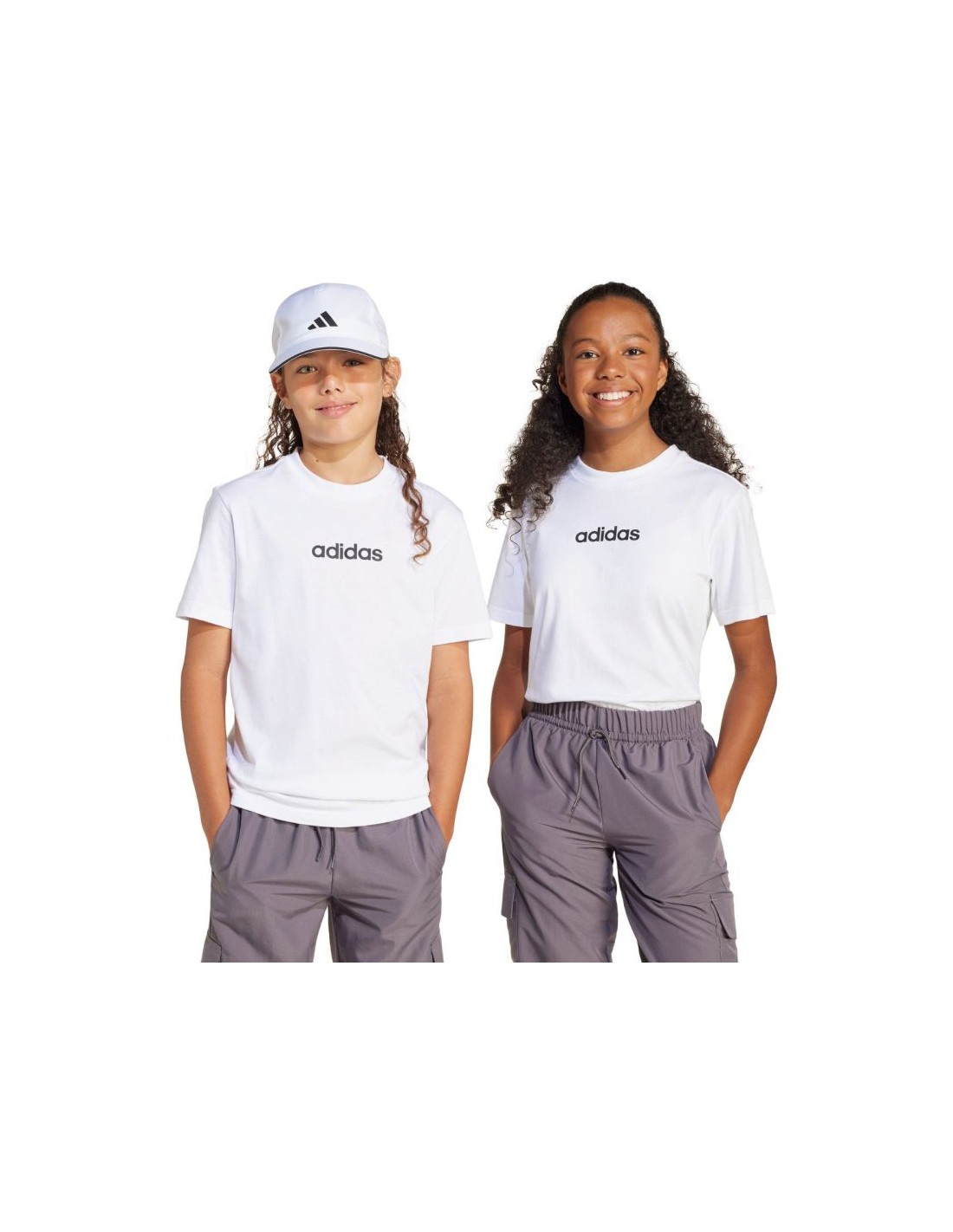 adidas Essentials Kids TShirt White JC9747