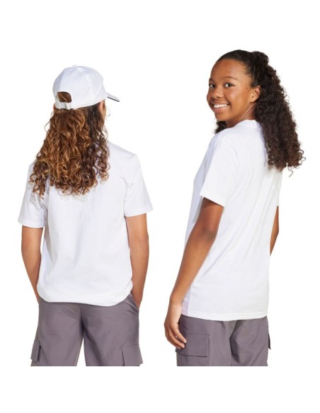 adidas Essentials Kids TShirt White JC9747