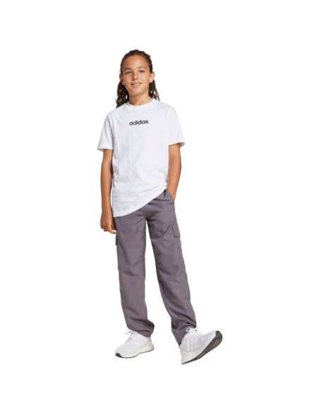 adidas Essentials Kids TShirt White JC9747