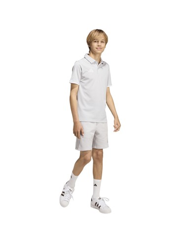 adidas Entrada 26 Polo Light Gray Kids' TShirt JZ6628