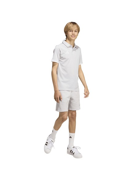 adidas Entrada 26 Polo Light Gray Kids' TShirt JZ6628