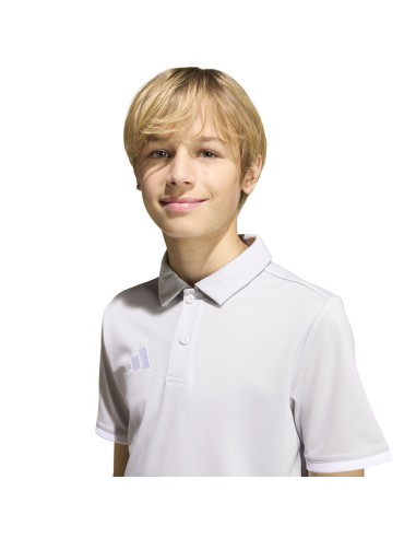 adidas Entrada 26 Polo Light Gray Kids' TShirt JZ6628