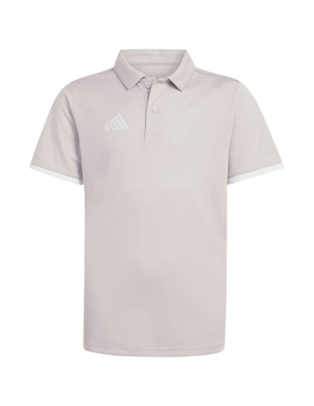 adidas Entrada 26 Polo Light Gray Kids' TShirt JZ6628