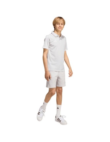 adidas Entrada 26 Polo Light Gray Kids' TShirt JZ6628