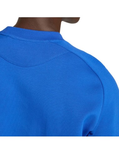 Men's adidas Tiro 26 Travel Crew sweatshirt blue KD1146