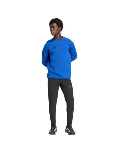 Men's adidas Tiro 26 Travel Crew sweatshirt blue KD1146