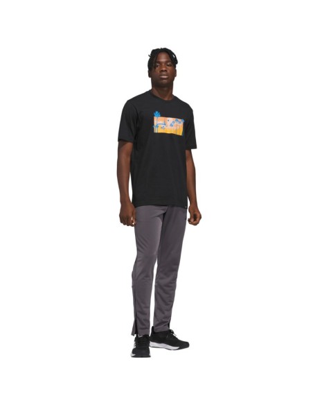 Men's adidas Summer Sunset Graphic Tshirt black KC9243