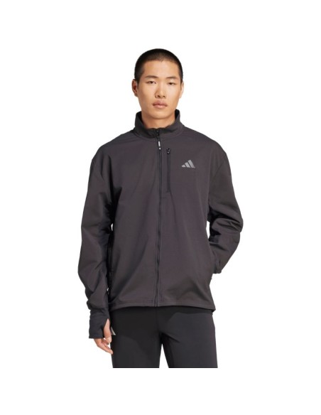Men's adidas Own The Run Winterized Jacket Black JP3815