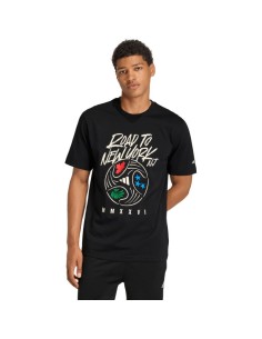 Men's adidas FIFA World Cup 26 Road to NYNJ Graphic TShirt Black KB2533