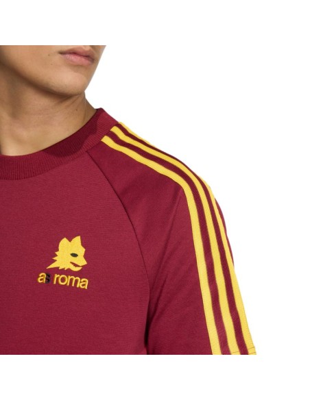 Men's adidas AS Roma Originals Tee burgundy JZ7185