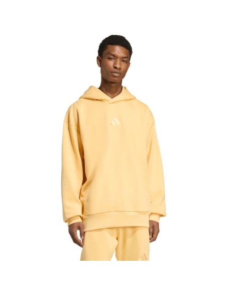 Men's adidas All Szn Fleece Hoodie Yellow KT3105