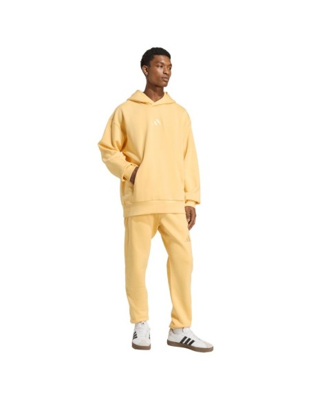 Men's adidas All Szn Fleece Hoodie Yellow KT3105
