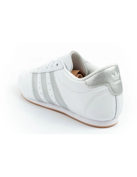 Adidas women's sports shoes Taekwondo Lace white fashionable leather