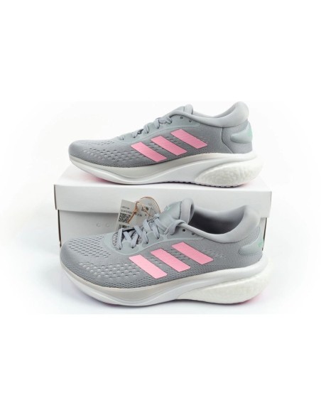 Adidas women's sports shoes Supernova 2 sneakers gray light