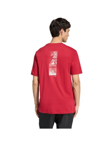adidas Outdoor Mountain Biking Graphic Men's TShirt Red KB2538