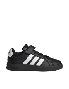 Adidas Grand Court 30 Kids Shoes Black and White KJ4369