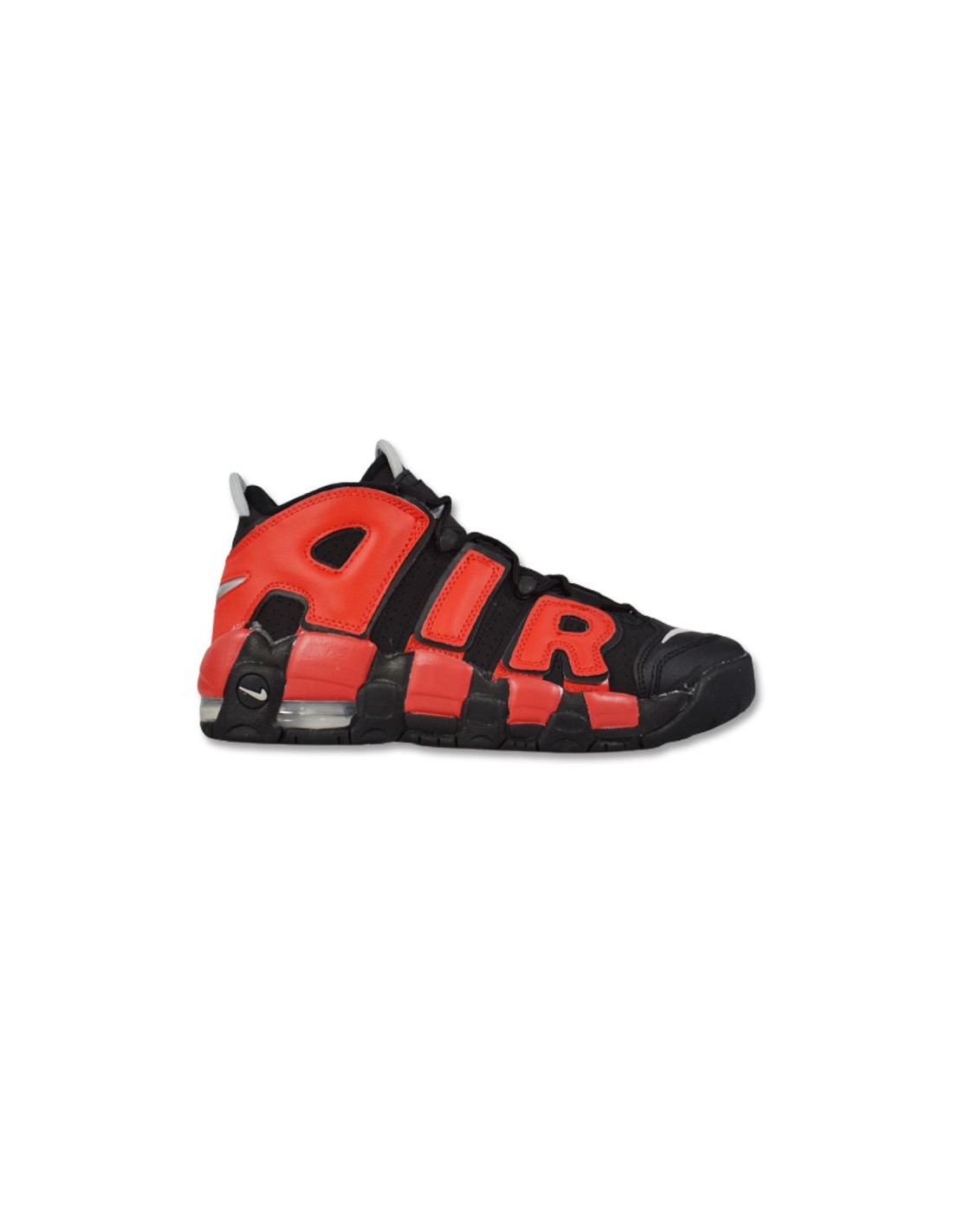 Nike Air More Uptempo Men's Sports Shoes Black Red Navy DM0017001
