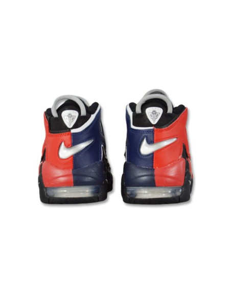 Nike Air More Uptempo Men's Sports Shoes Black Red Navy DM0017001