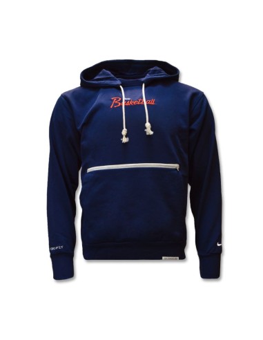 Nike Standard Issue Hoodie College NavyPale Ivory DA5942419