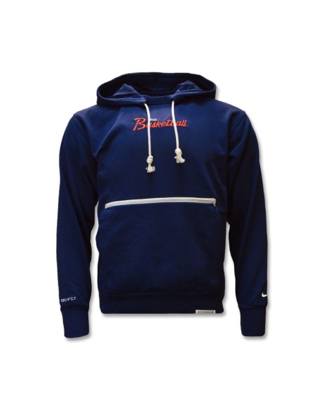 Nike Standard Issue Hoodie College NavyPale Ivory DA5942419