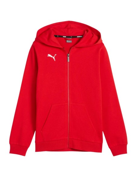 Puma teamGoal Casuals Hooded kids' sweatshirt red 658596 01