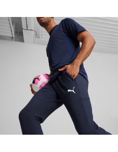 Puma Team Goal Slim Training Men's Pants Navy Blue 659037 06