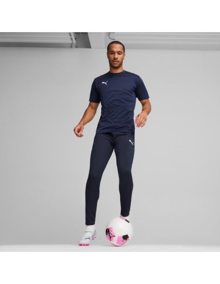 Puma Team Goal Slim Training Men's Pants Navy Blue 659037 06