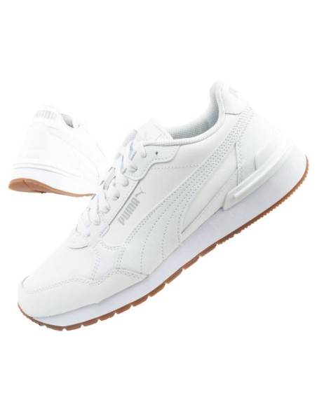 Puma ST Runner v4 sports shoes sneakers men's white leather fashionable